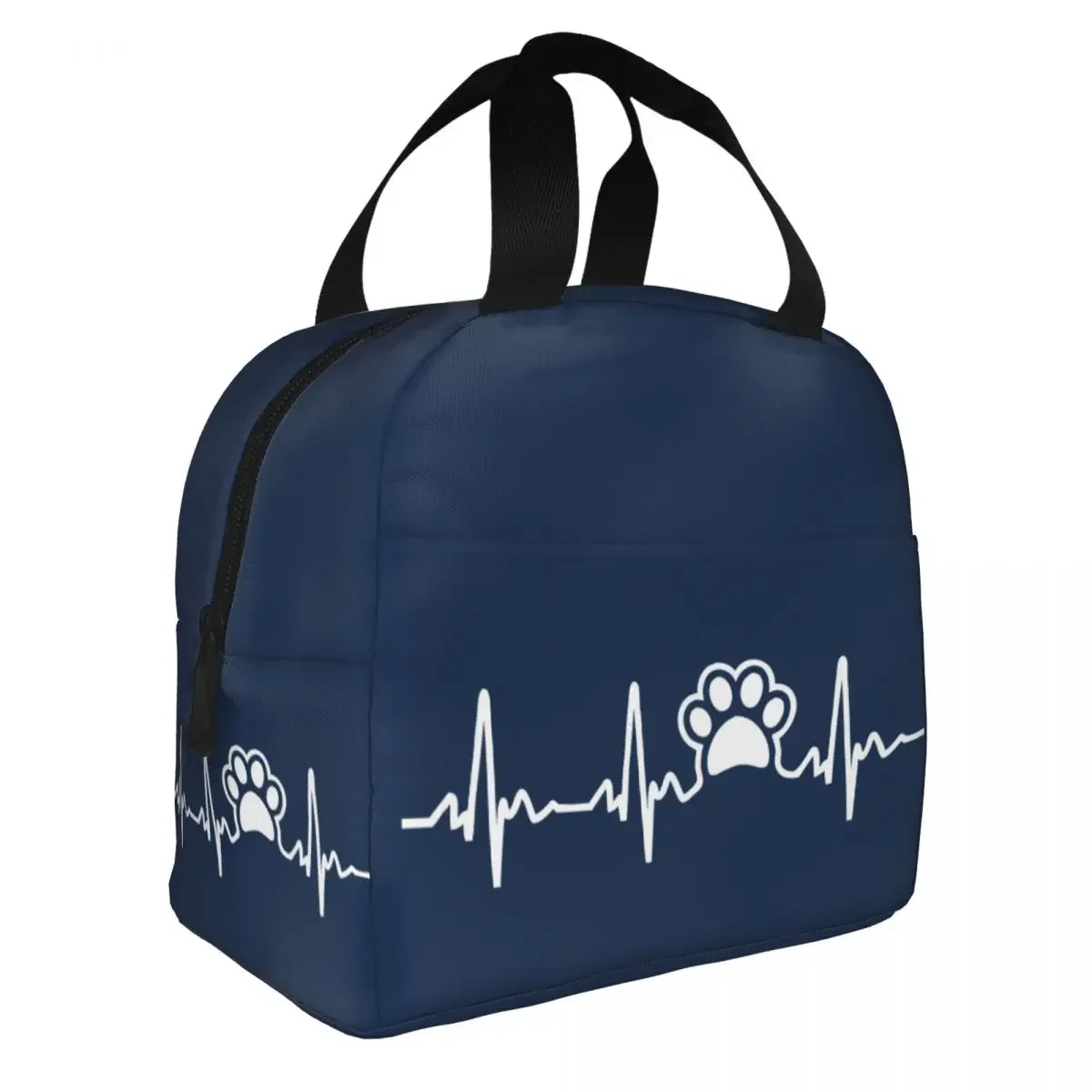 Paw Lifeline Insulated Lunch Bags Thermal Bag Lunch Container Dogs Lover Leakproof Tote Lunch Box Girl Boy Work Picnic