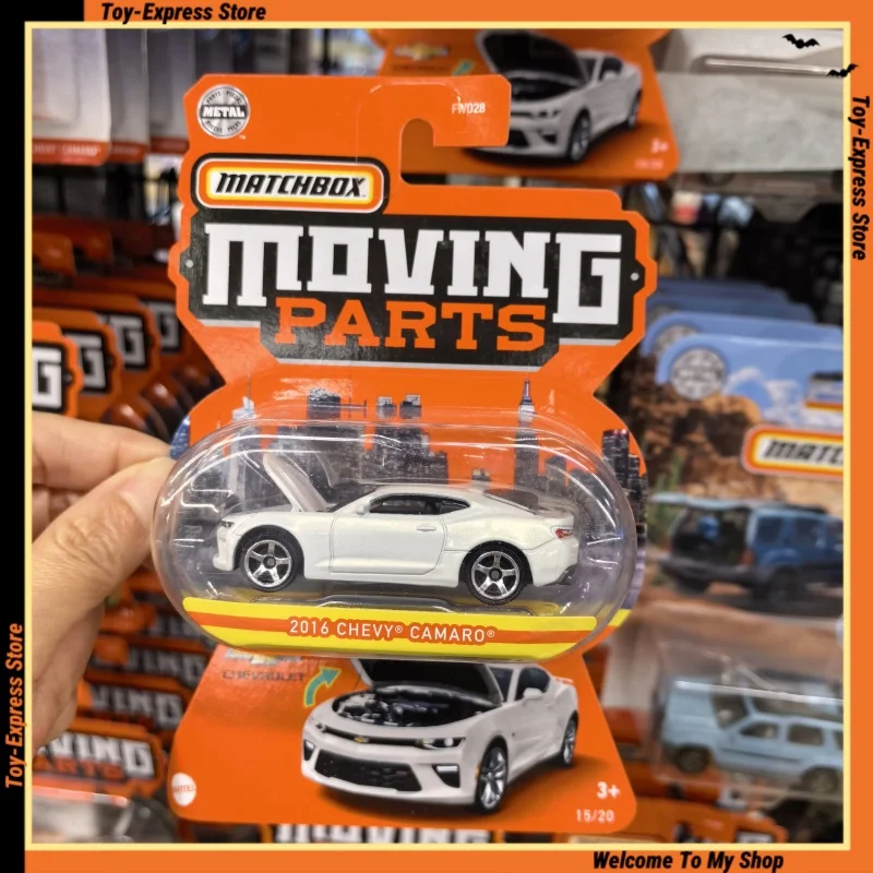 Metal Matchbox Moving Parts Series 2016 CHEVY CAMARO Children Toys 1:64 Car Model Boys Kids Toys Car Collectible Birthday Gift