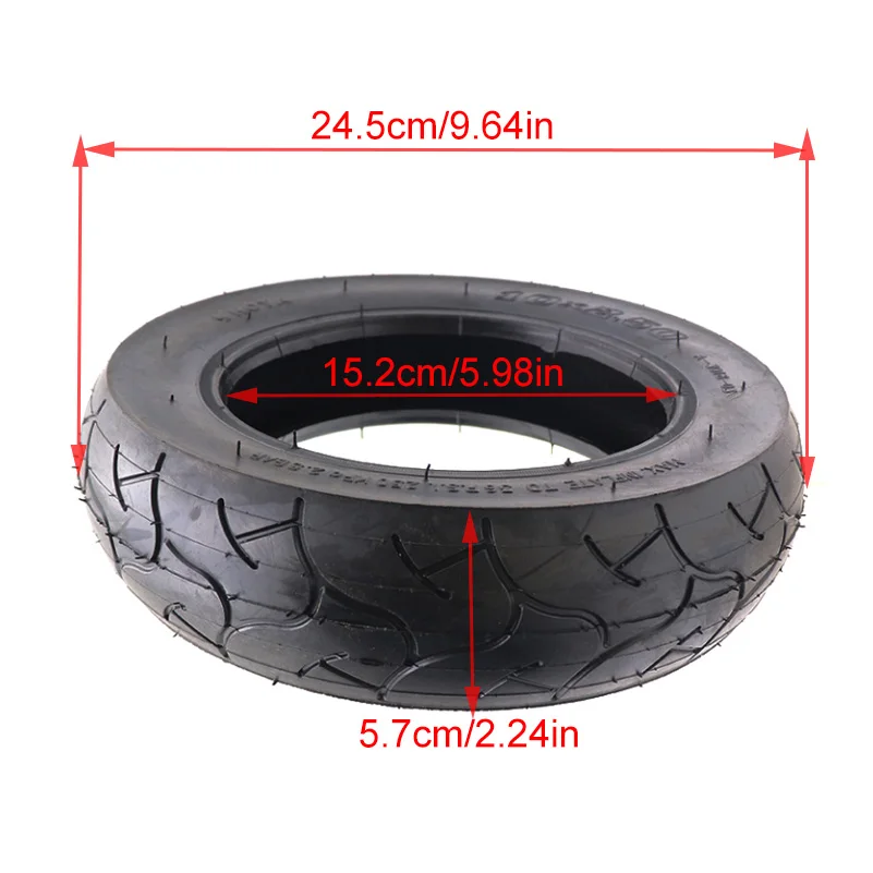 Electric Scooter 10×2.5 Pneumatic Tire Inner Tube Inflatable Tyre For ZERO 10X Dualtron Speedway INOKIM Quick 2 3 4 Tires