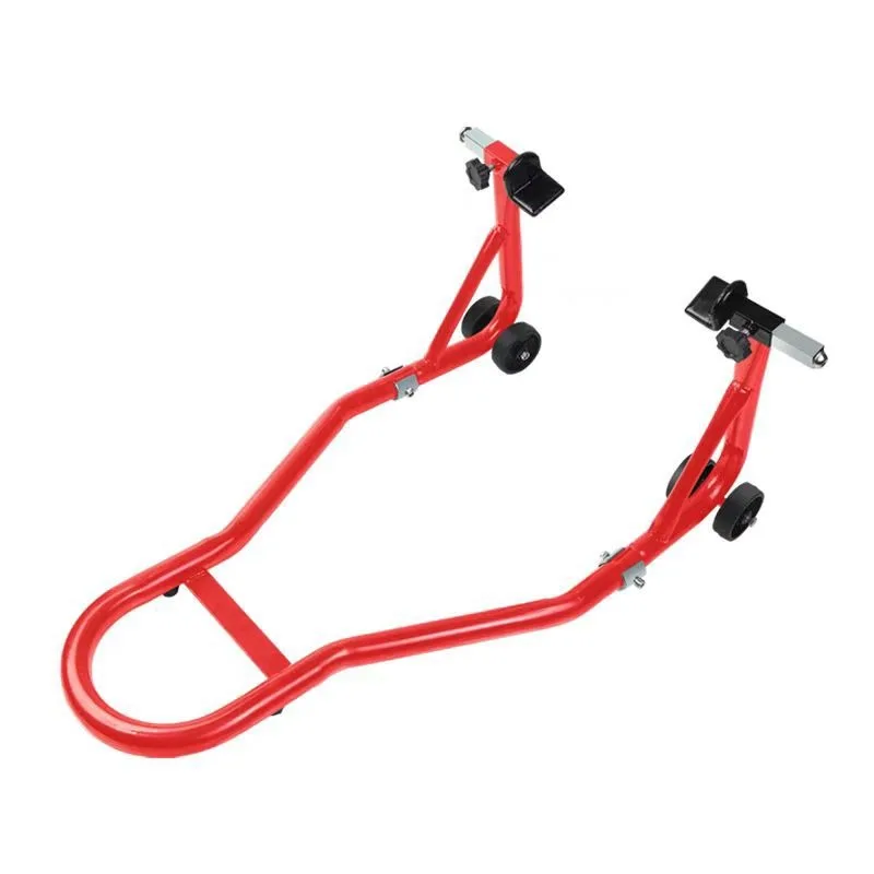

Motorcycle lifting frame, rear wheel bracket, maintenance tool parking lifting support frame