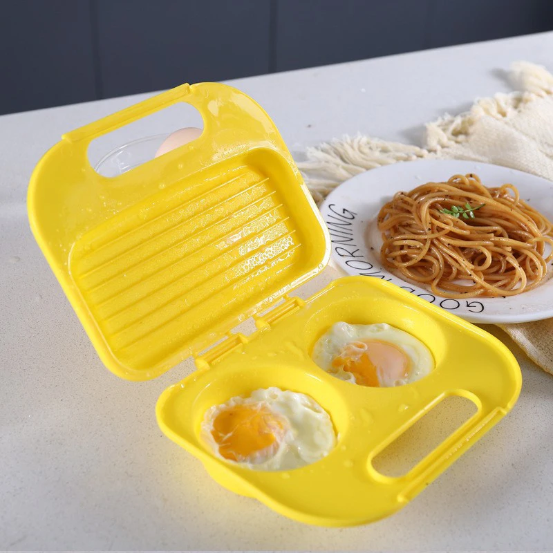 Multifunctional Microwave Steamed Egg Tray Home Egg Tools Omelet Cooker Pan Breakfast Omelet Cooker Mold Kitchen Gadgets Tools