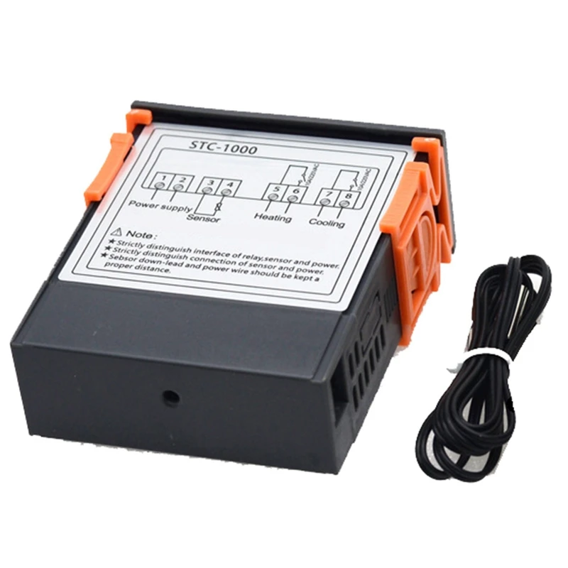 Temperature Controller Fit For Incubator Temperature Controller Thermoregulator Relay Heating Cooling DC24V