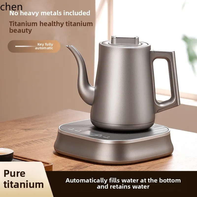 

LXC automatic water supply kettle insulation integrated tea table for making intelligent household electric stove tea set