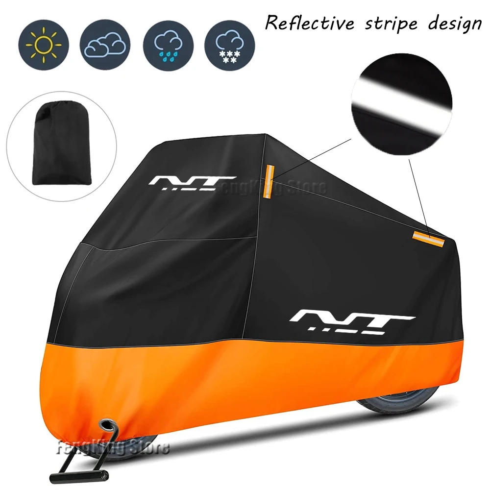 

For HONDA NT1100 NT 1100 2022 2023 Motorcycle Cover Waterproof Outdoor All Season Dust UV Protective Motorbike Rain Cover