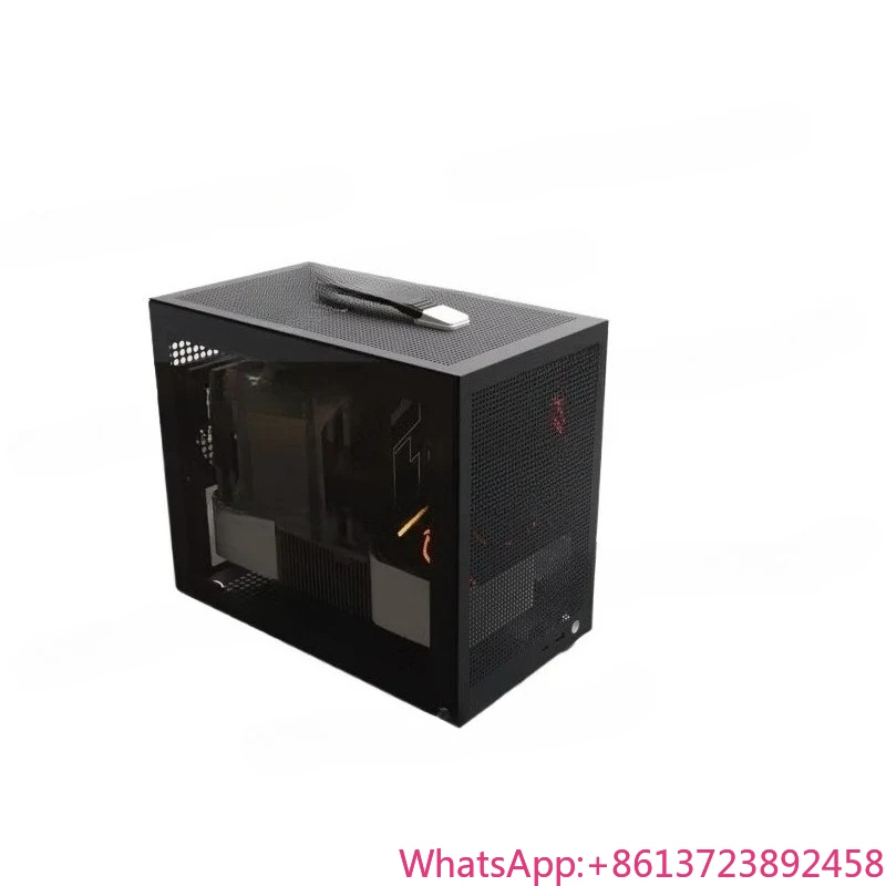 

Корпус для ПК M200 SE, укороченная версия, форм-фактор mATX, компактный, с ручкой для переноски, сетчатой панелью для защиты от пыли, только для продажи