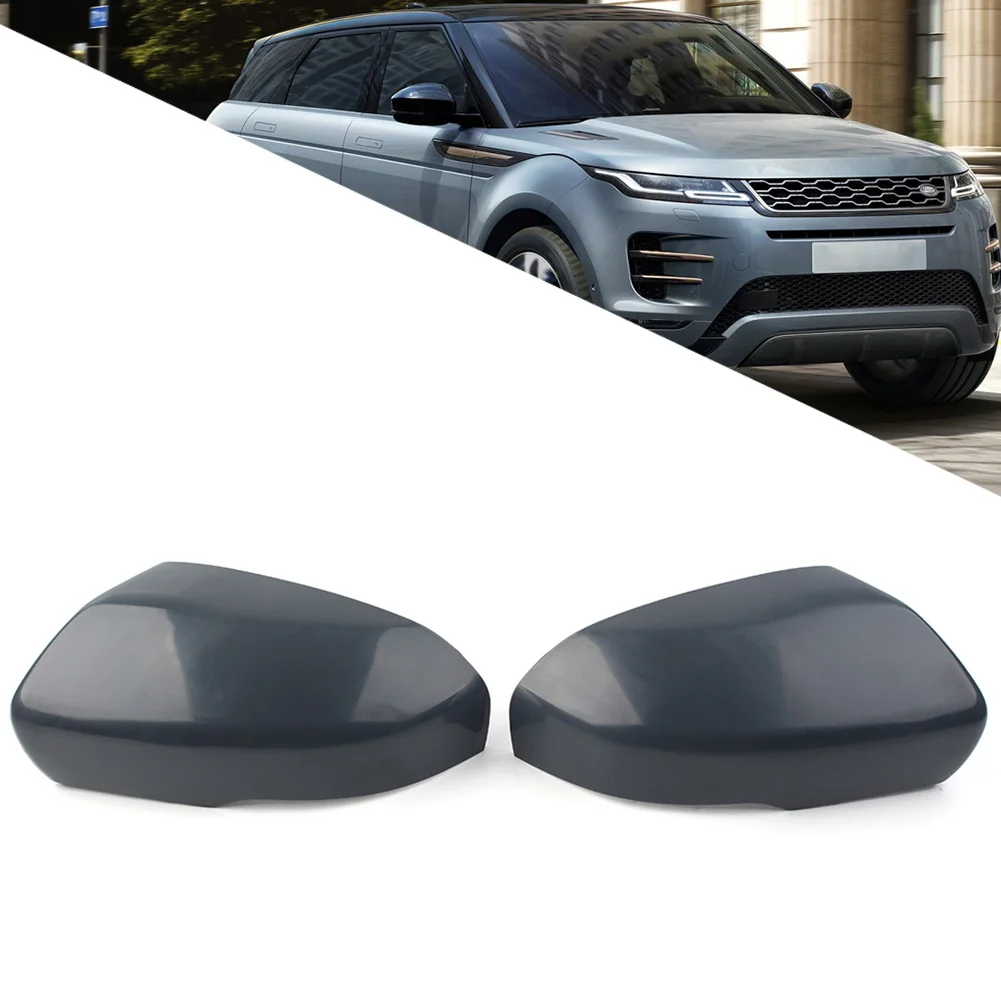 2Pcs For Land Rover Range Rover Evoque L538 2011-2020 Car Rearview Side Mirror Cover Cap Unpainted Auto Repalcement Accessories