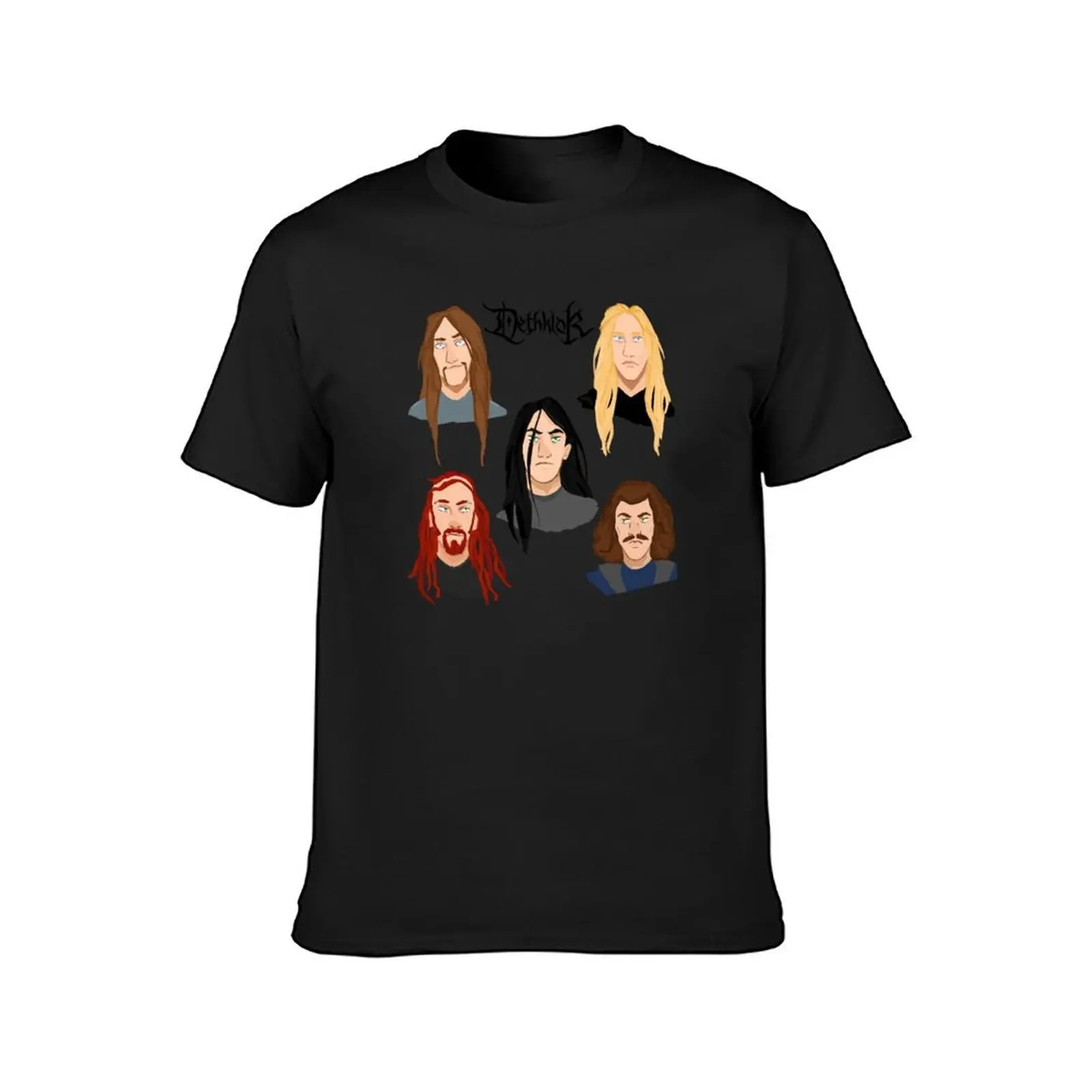 Metalocalypse - Dethklok T-Shirt cute clothes blanks Men's t shirts