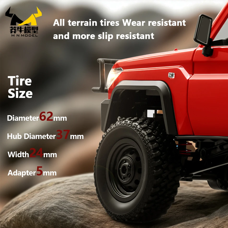 Mn modelo 1/12 4x4 rc wading veículo de engenharia mergulho fora de estrada carro escalada caminhão captador rock crawler coleção brinquedo para adulto