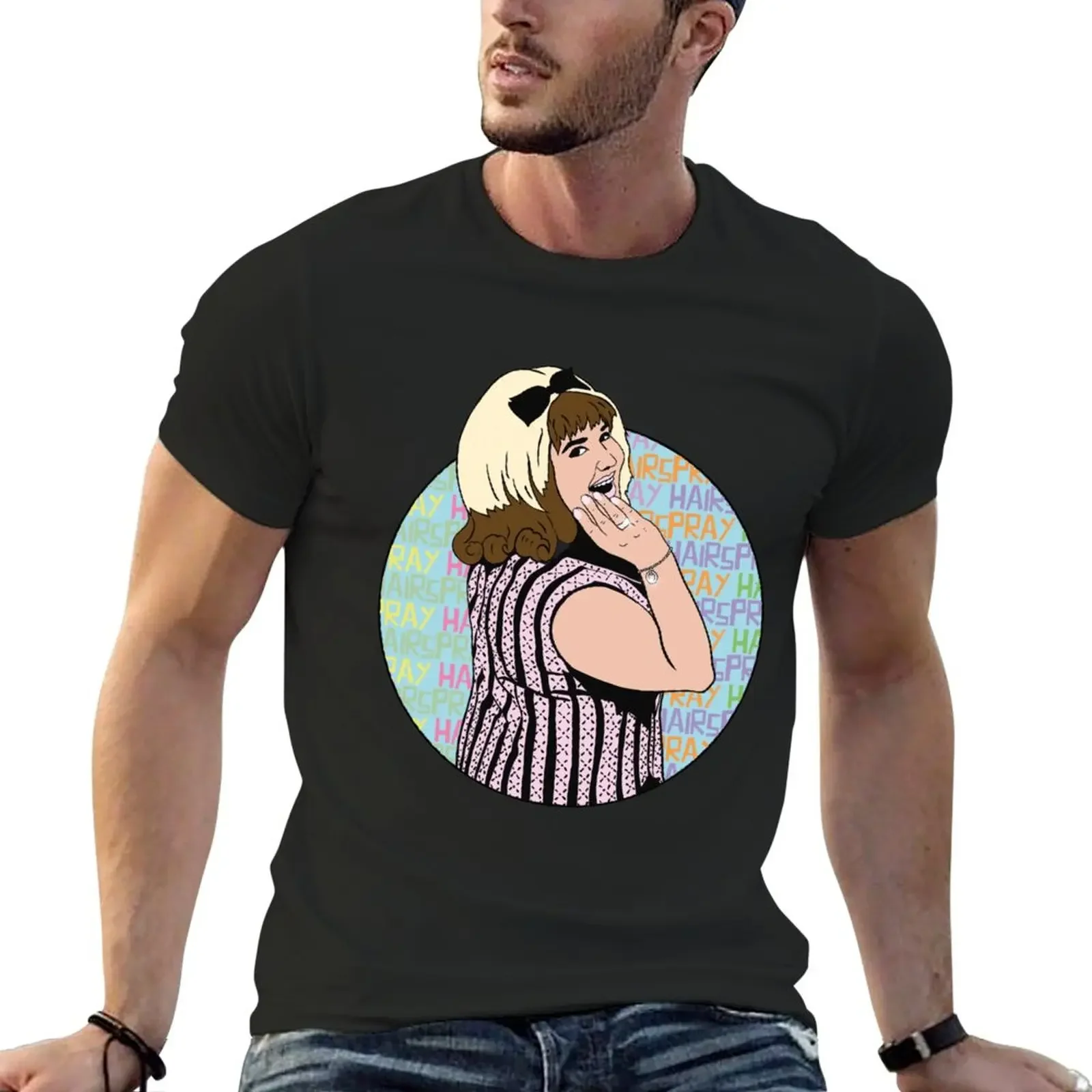 New Tracy Turnblad T-Shirt oversized t shirt vintage graphic tee Men's t shirts