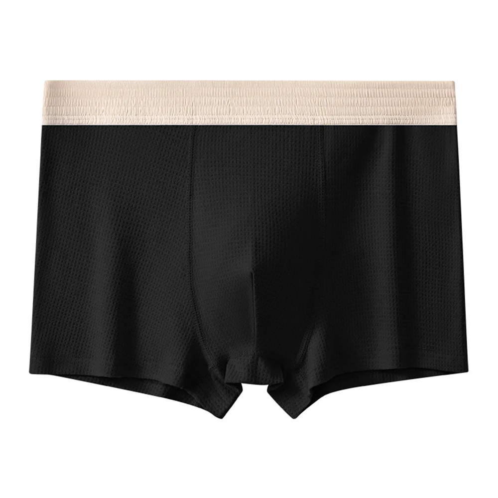 4 Uds. Ropa interior de algodón para hombre, calzoncillos BoxerShorts para hombre, calzoncillos Boxer suaves y cómodos, Boxers deportivos informales de moda