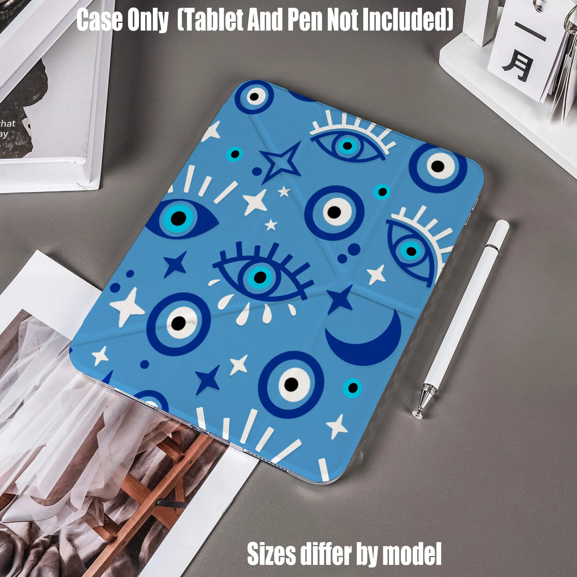 

Slim Fit Premium TPU Tablet Cover, Shockproof Durable Lightweight Protective Case for iPad Samsung Huawei Honor Redmi Xiaomi