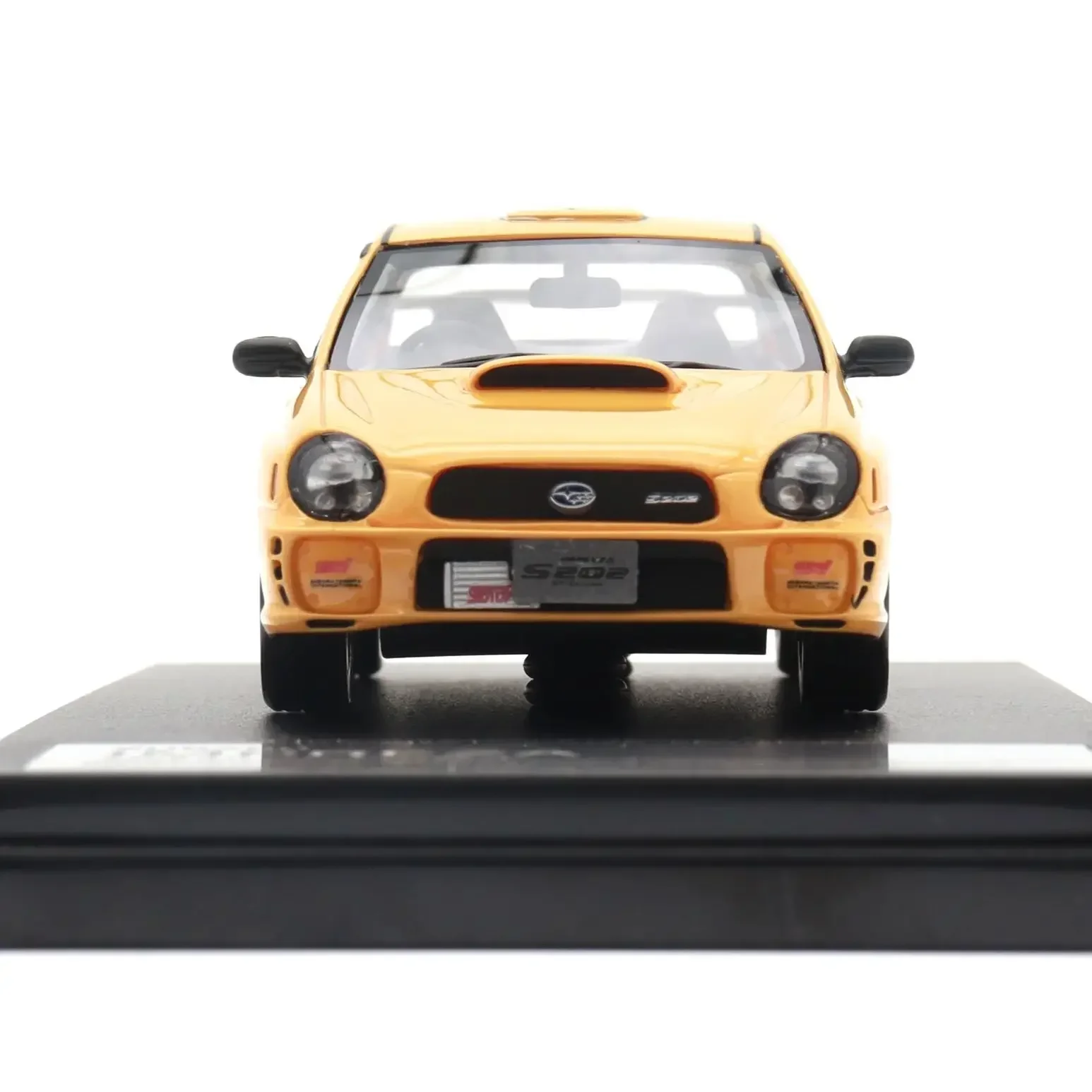 Hi Story 1:43 Scale Model for J-43526 IMPREZA S202 STi Version 2002 Resin Car Model Toy Vehicles Simulation Collection