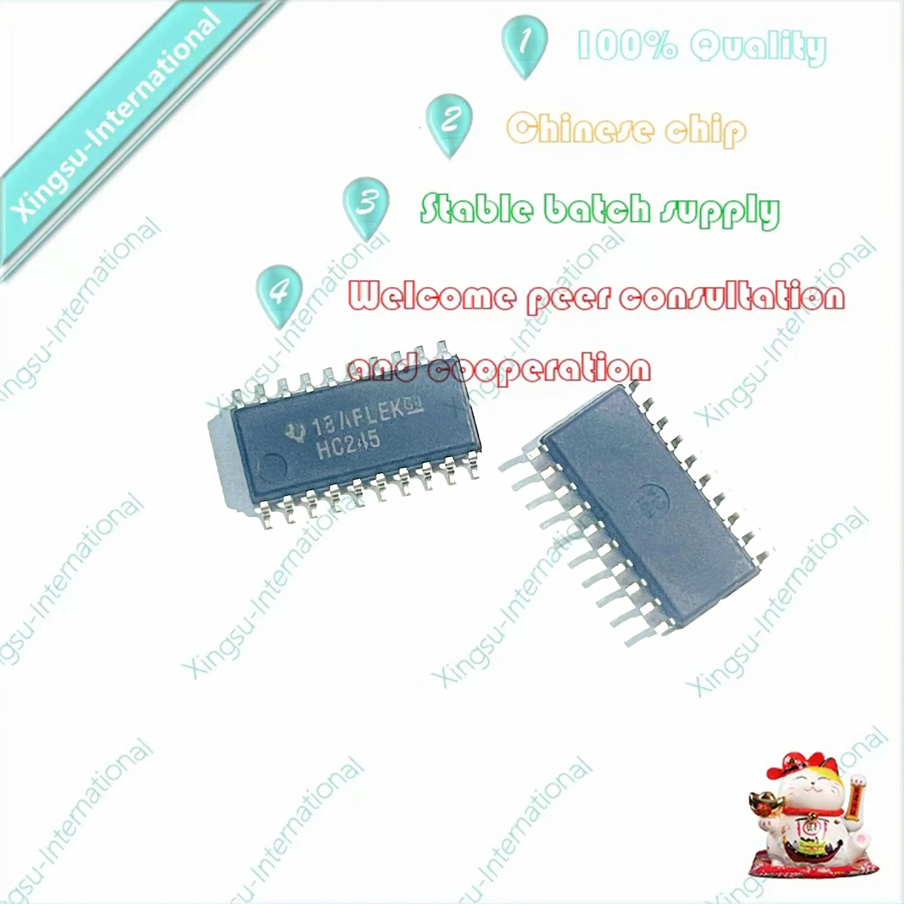 

1PCS/ Piece New Original HC245 SN74HC245NSR 5.2mm Medium Body SOP-20 Patch Transceiver