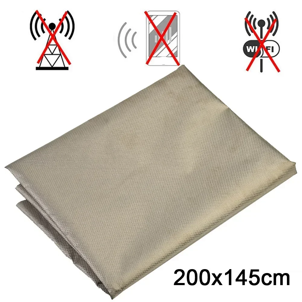 EMF Protection Fabric Anti Radiation Blocking RFIDs Signal Wifi EMI LF RF High-Shielding Conductive Fabric Cloth For Lining