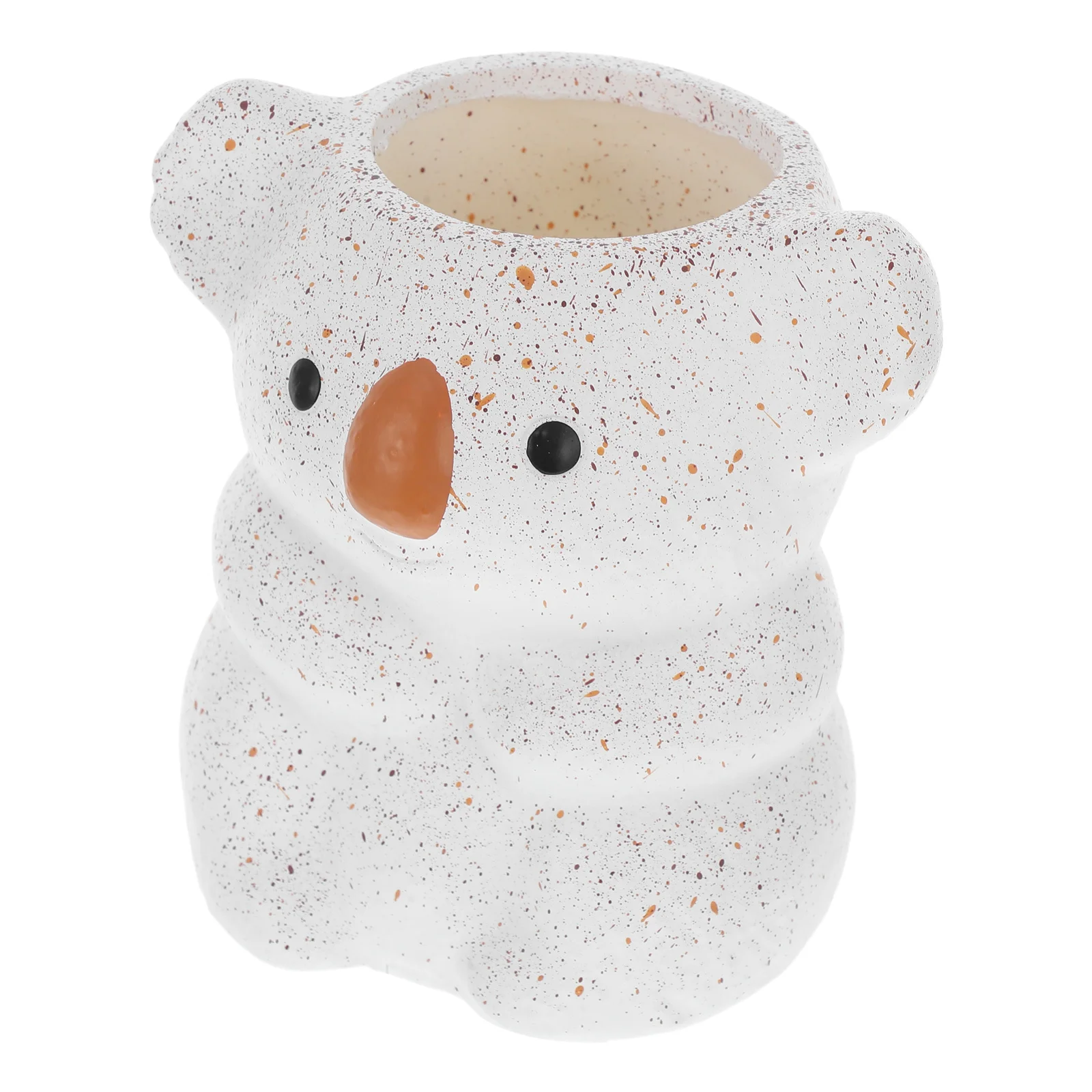 

Resin Koala Pen Holder Cute Animal Desk Organizer Pencil Cup Multifunctional Storage for Office School Stationery Supplies