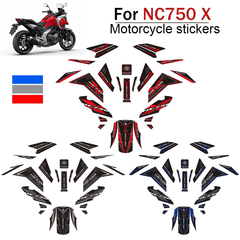 

For HONDA NC750X NC 750X 750 X 2021 2022 Motorcycle Accessories Fuel Tank Pad Stickers Anti Slip PVC protection decals