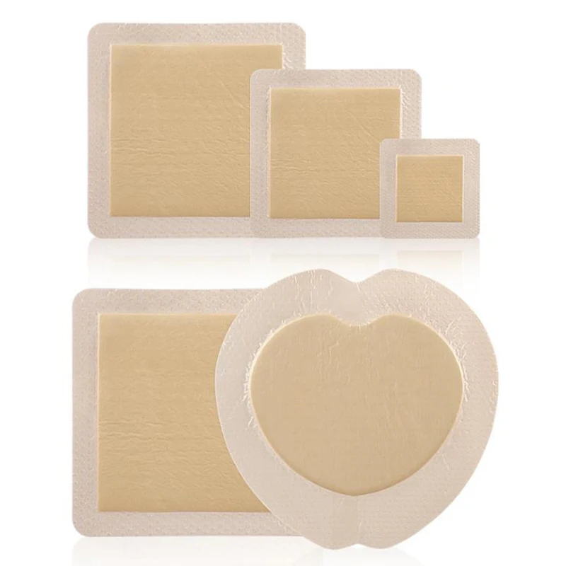 Dressing Wound Patch Silicone Gel Foam Sponge Gel Dressing Waterproof Medical Self-adhesive Wound Moisture Healing S/M/L/XL/XXL