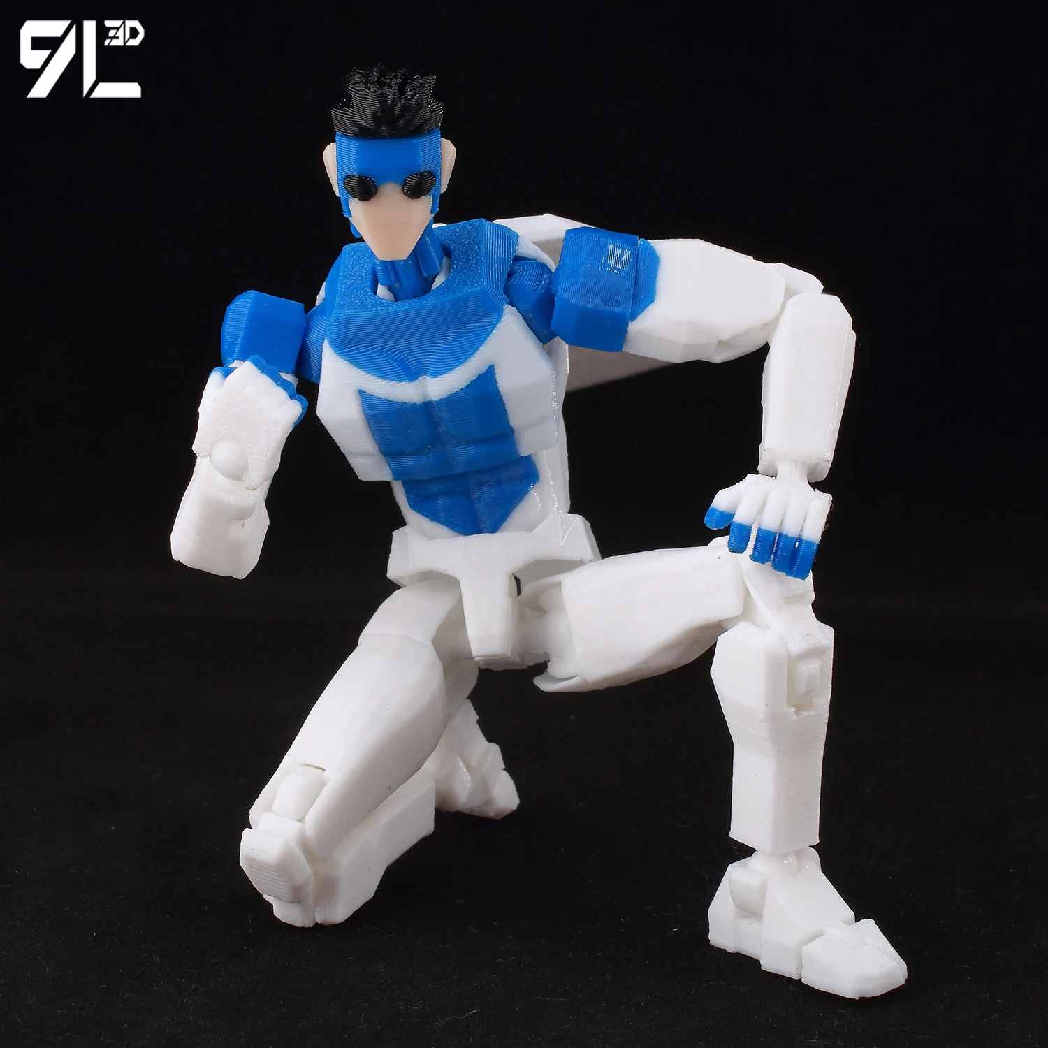 Figurka Akcji 9L3D Drukowany Niezwyciężony Chłopiec Lucky13 Dummy13 Conquer LEX Allen Superbohaterowie Anime Zabawki Model Manekin Prezent