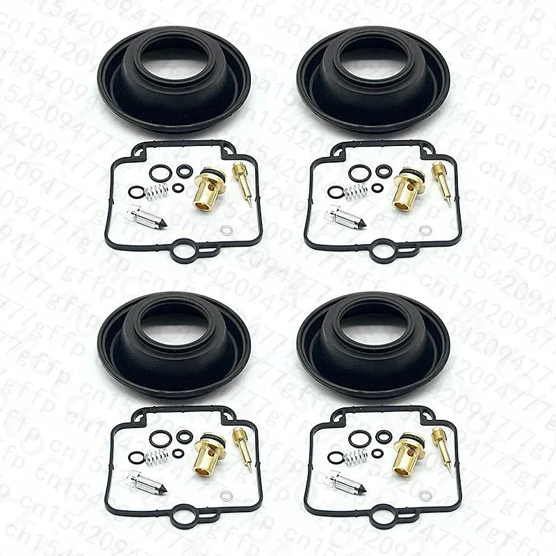 For Suzuki GSXR1100W 1995-1998 GSXR 1100 W GSF1200 1997-2000 Carburetor Repair Kit Seat Vacuum Diaphragm Chamber Seal 4 Sets