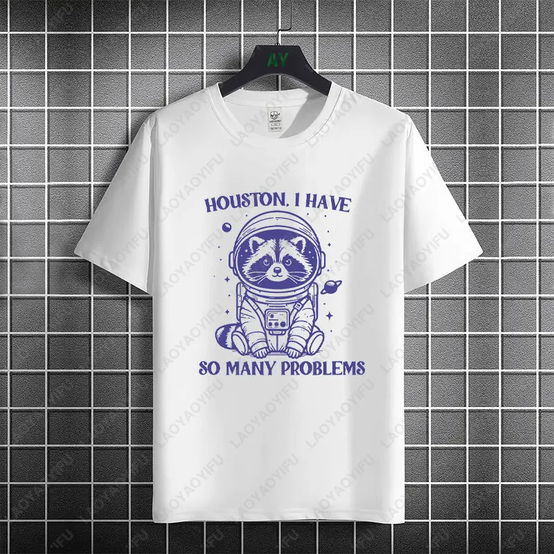 Men & Women's Funny Space Theme Graphic T-Shirt 