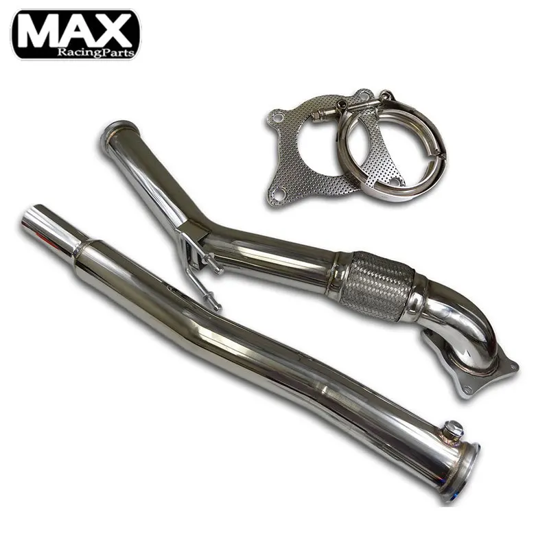 direct sales car modified stainless steel exhaust pipe for Volkswagen Audi MK5 MK6 2006-2010
