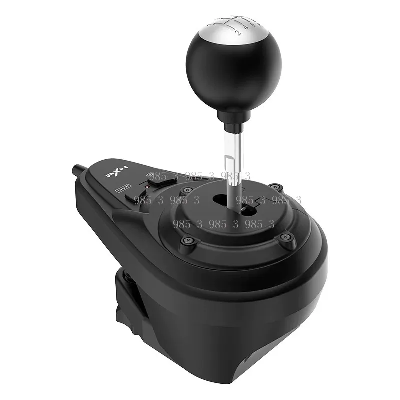 6+1 Speed Manual Gear Shifter PXN‑A7 Racing Wheel Accessory Push‑Down Reverse & High/Low Gear Switch
