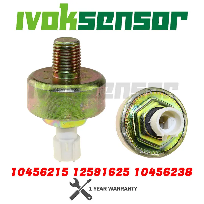 Ignition Knock Detonation Sensor For Buick Allure Century LaCrosse LeSabre Lucerne Park Avenue Regal Riviera 10456215 12591625