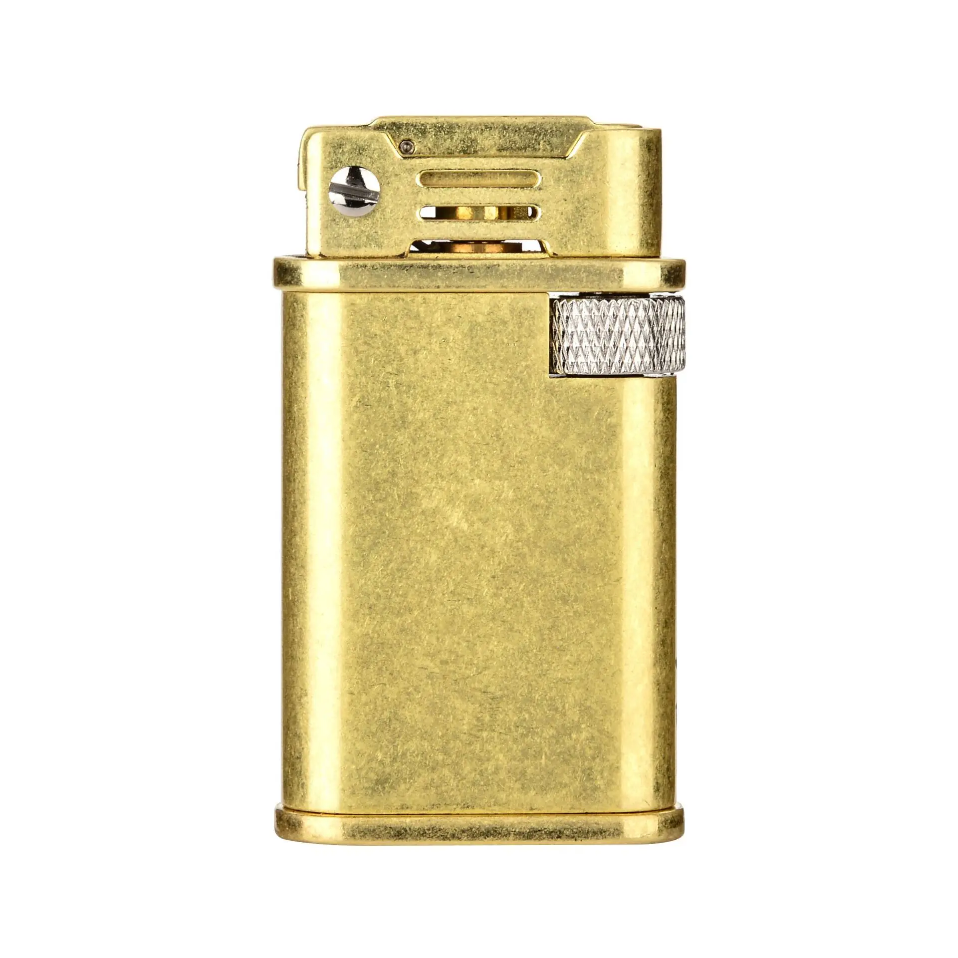 Chief Zinc Alloy Metal Kerosene Lighter Retro Old Style Windproof Personality Creative Ejection Rocker Lighter