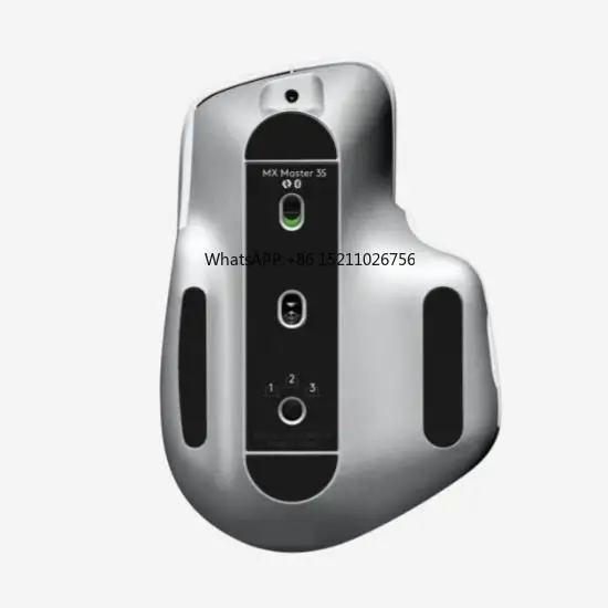 Logitech MX Master 3S for Business Wireless Mouse with Workflow Customization 7 Buttons 2 Scroll Wheel 2.4G  Wireless Receiver