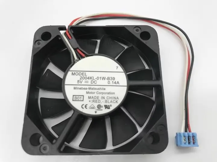 

Бесплатная доставка оригинальный 5010 2004KL-01W-B39 DC5V 0,14A охлаждающий вентилятор