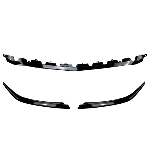 Front Bumper Spoiler Lip For Mercedes Benz A Class W177 A180 A35 AMG 2019-2024 Fog Light Air Vent Intake Frame Splitter Canard