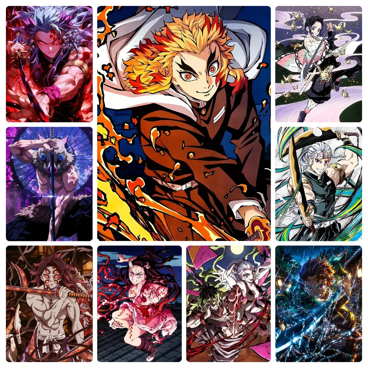 Diamantmalerei Demon Slayer Tanjiro Nezuko Diamantmosaik Handgemachte Kunst Exquisites Kreatives Geschenk Heimdekoration