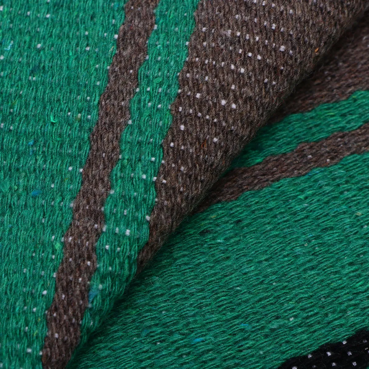 Sofa Blanket Mexican Serape Style Woven Polyester Cotton Blend Warm Soft Vibrant Throw for Outdoor Concert Camping Yoga