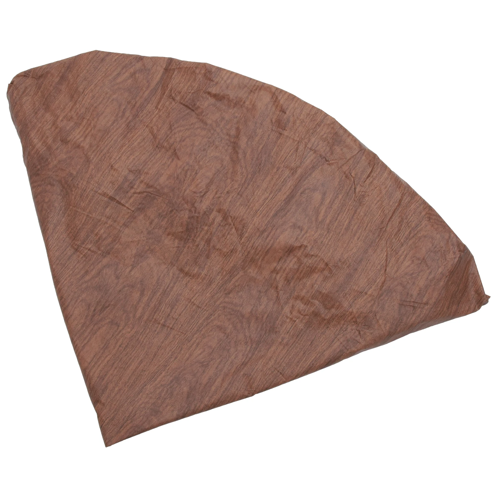 

Round Elastic Tablecloth 708INCH PVC Flannel Backed Wood Grain Design Easy Clean Picnic Dining Home Restaurant Table