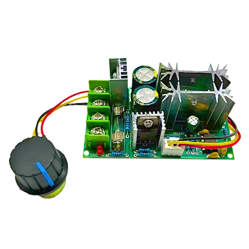 DC Motor Speed Controller Stepless Speed Regulation Pulse Width PWM Controller DC 12V 24V 36V 48V 20A 1200W