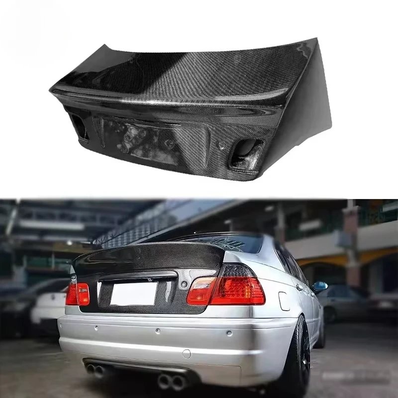 

CSL Type Carbon Fiber Rear Trunk Cover Hood for BMW E46 M3 Body Kits