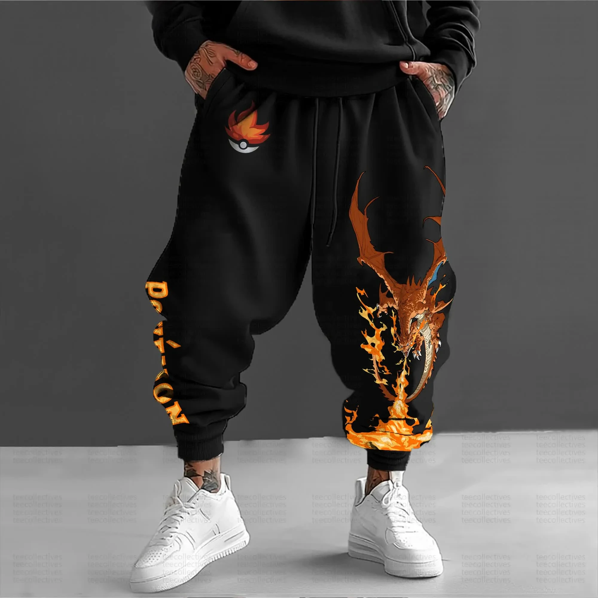 

Спортивные повседневные брюки Pokemon Evolution для мальчиков, облегающие спортивные штаны Pokemon для родителей и детей, длинные брюки