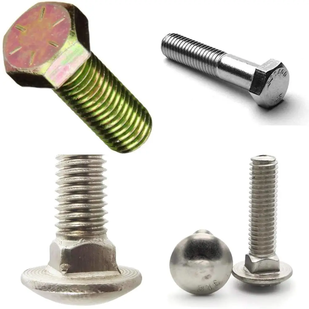 

Grade 8 Zinc Yellow Plated Hex Cap Screws Coarse Thread 3/4-10 x 2-1/4, 25-Pack, Fully Threaded for Heavy Duty Applications