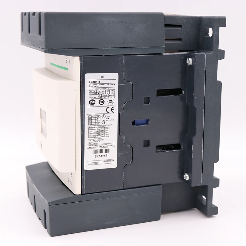 

LC1D115F7 AC electric magnetic Contactor 3P 3NO LC1-D115F7 115A 110V AC coil