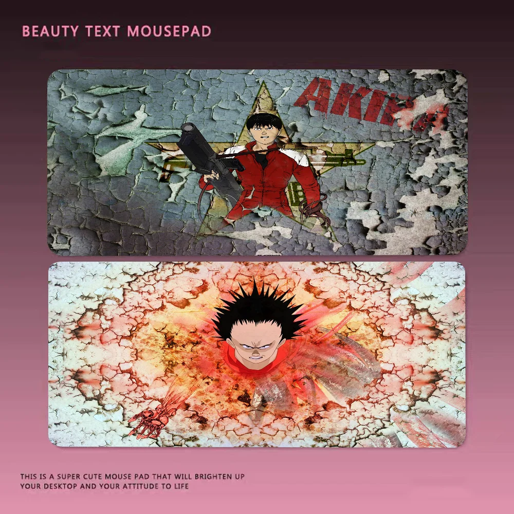 

Akira Anime Boy Pad Laptop Gaming Mice Mousepad Size For Game Keyboard Pad For Gamer