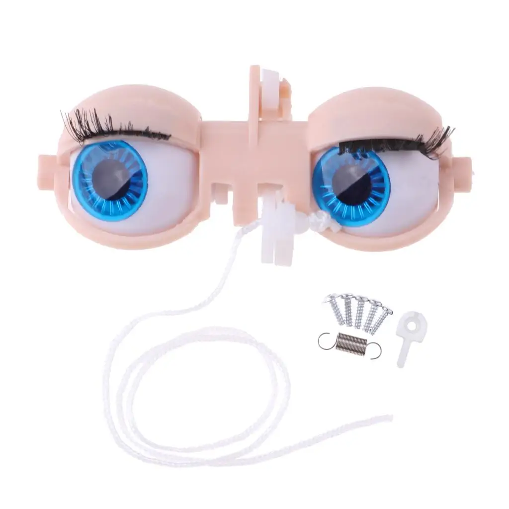 

Blythe Eye Mechanism Complete Set Plastic Eyeball Eyes Custom DIY Kit for Takara RBL Neo Blythe Dolls