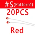 20PCS P1 S rojo