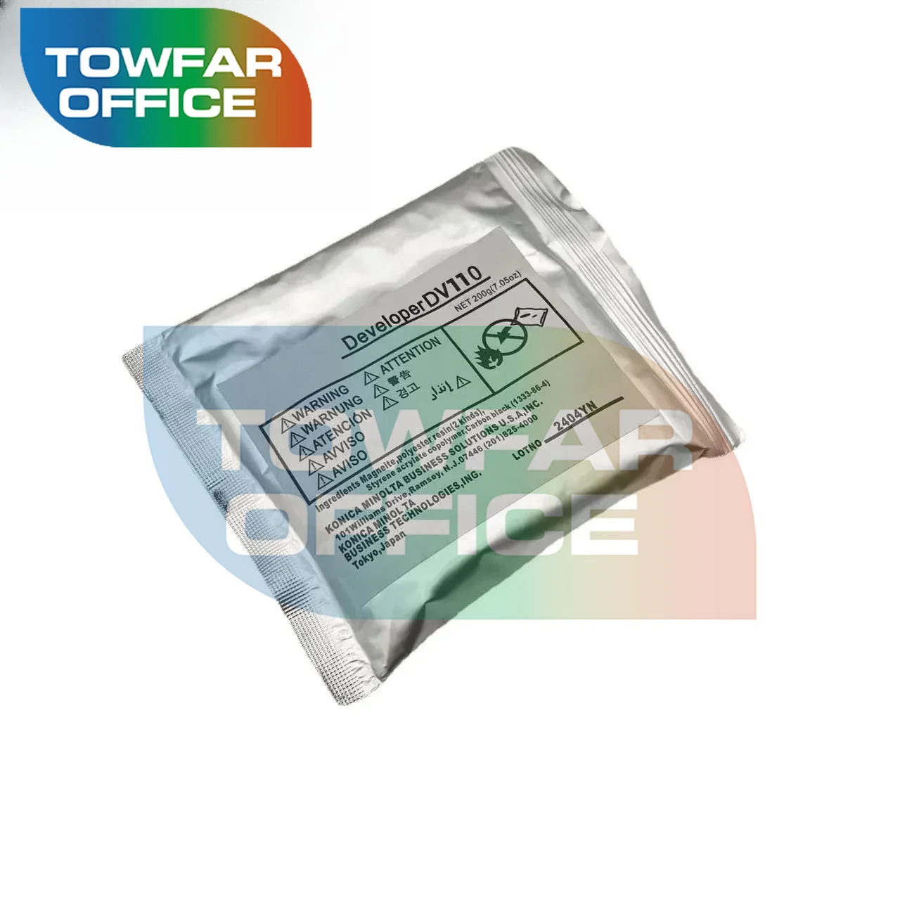 Polvo revelador DV110 para Konica Minolta Bizhub Di162 162 210 7521 211 163 183 7516 152 183 1611 210 163 DI181 EP105 200g/b