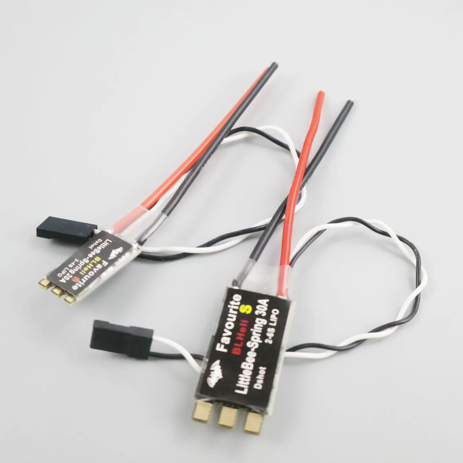 BLHeli-S 20A and 30A brushless electronically adjustable FPV ride-through aircraft fixed-wing 2Sand4S model aircraft Little Bee