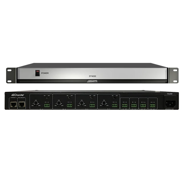 

4-CH 4 Way Transmit Audio Signals dant Audio Network Interface Box