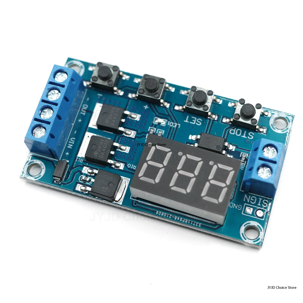 Picture 3: DC 12V 24V Dual MOS LED Digital Time Delay Relay Trigger Cycle Timer Delay Switch Circuit Board Timing Control Module DIY