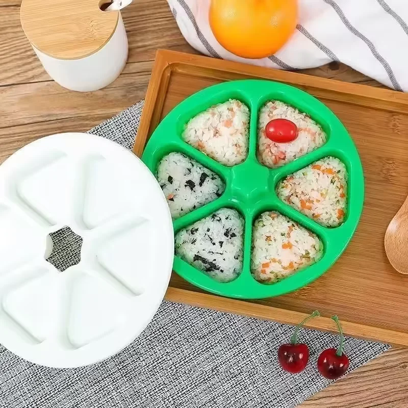 Rice Ball Mould Triangle Bento Box Japanese Sushi Making Tool DIY Sushi Mold Sushi Press Maker Rice Ball Maker Kitchen Tool