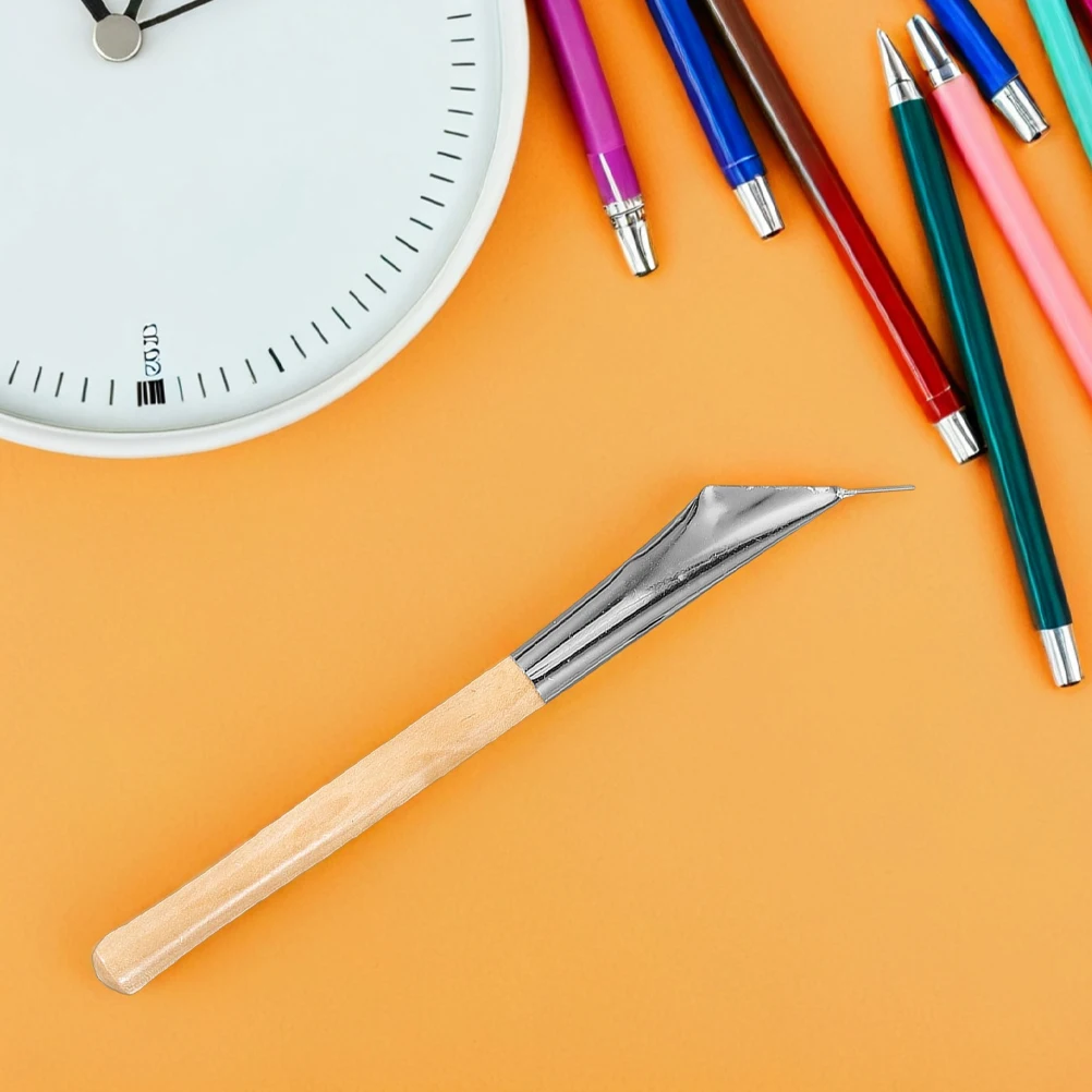 

6Pcs Drawing on Cloth Pen for Batik Fabric Clay Modeling Tools Wax Sculpting Pen Pottery Scoring Tool Art Craft Kit