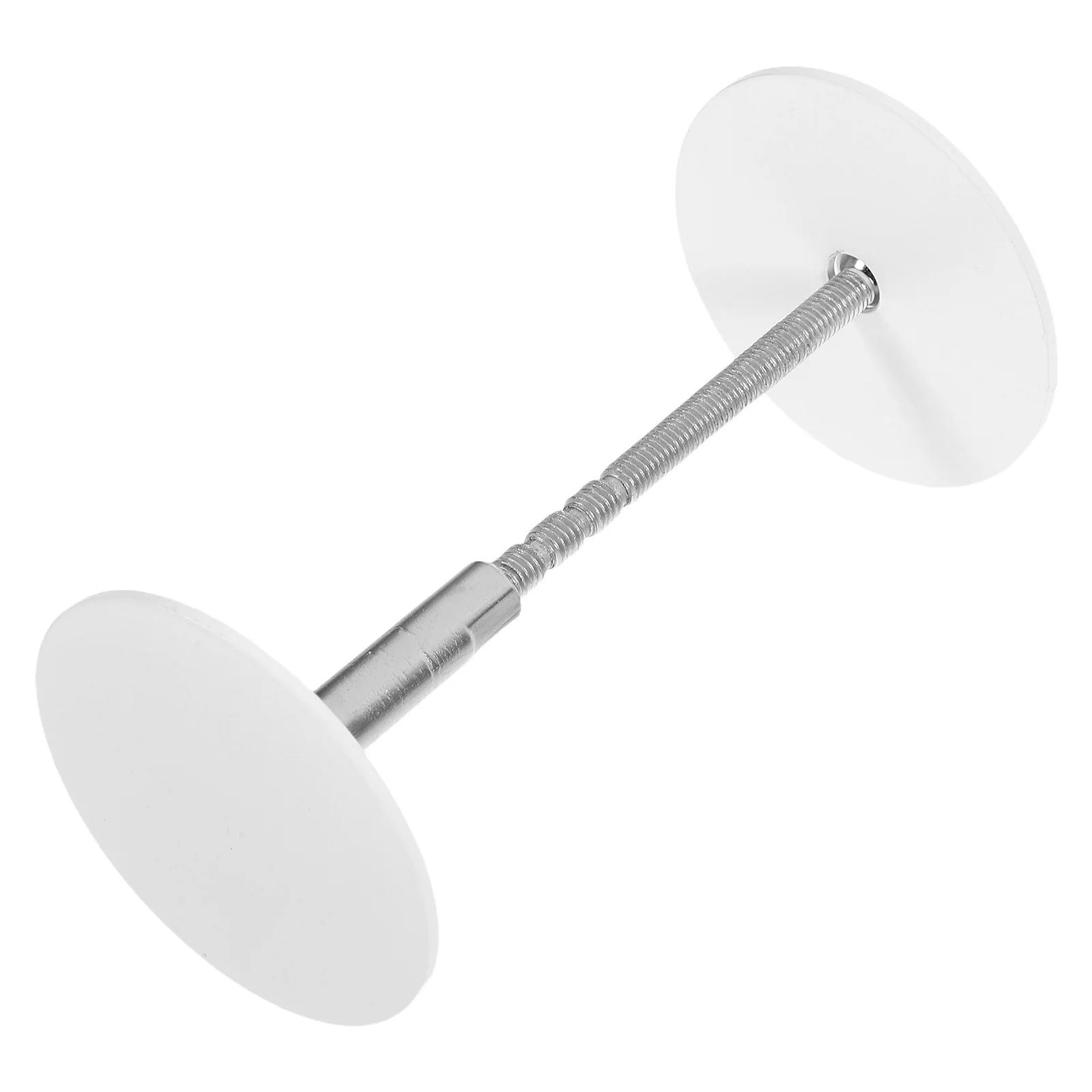 1 مجموعة جولة ثقب الباب غطاء لوحة الفولاذ المقاوم للصدأ 50 مللي متر ديدبولت قفل ثقب حشو باب أمان مقبض غطاء لوحة ثقب الباب التوصيل