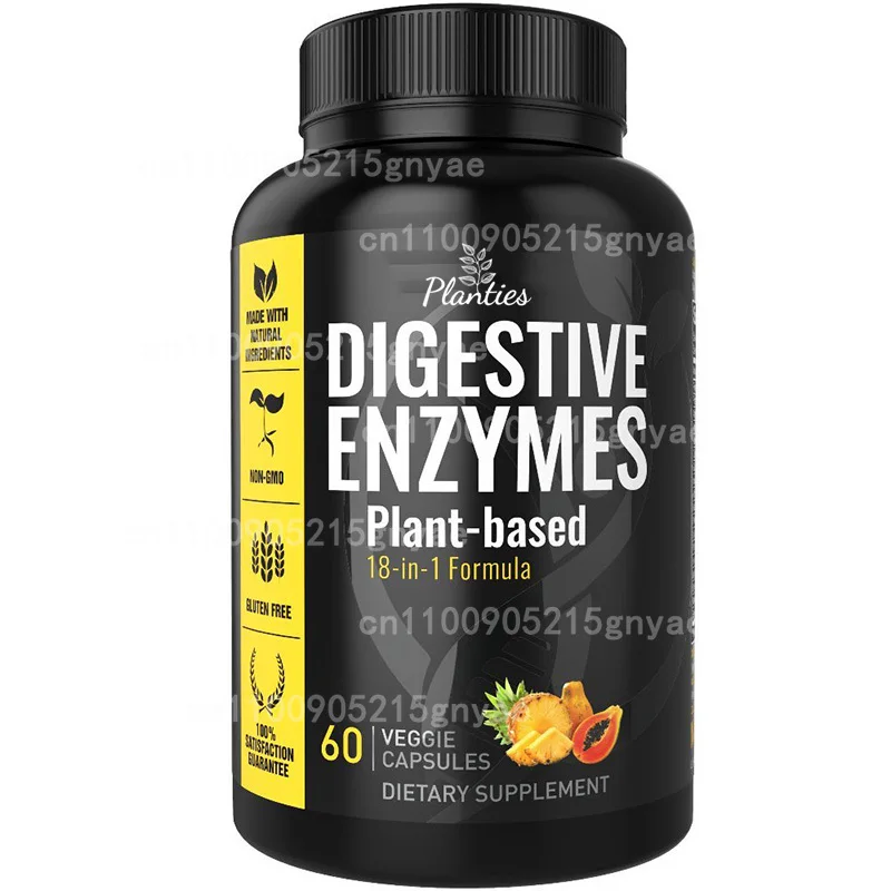 

Digestive Dietary Supplement, Bloating, Bloating and Reflux Reliever, Non Gmo, 60 Vegetarian Capsules